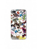 ETUI PORTEFEUILLE FIAT 500 ROUGE / IPHONE 5