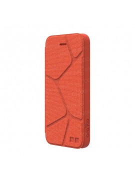 ÉTUI FOLIO ORA ITO MODELE LOUÏSE MOTIF ORGANIC RED COLLECTION MOBILITY